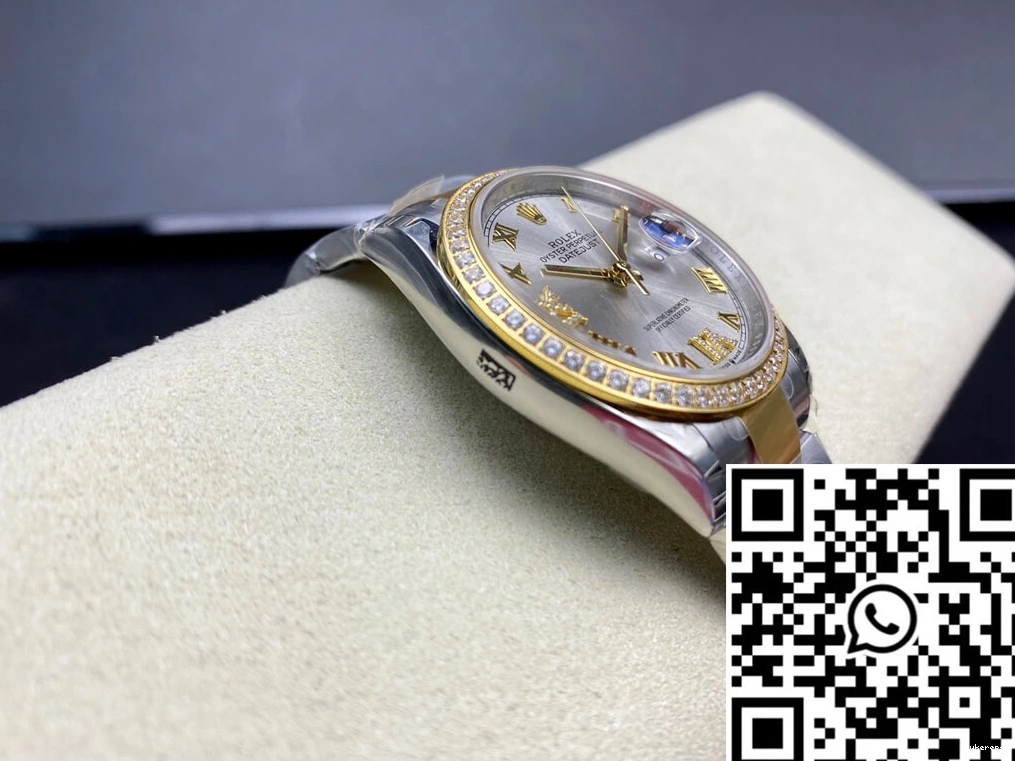 Diamond-set Factory Bezel Rolex Datejust M126283RBR-0018 EW 0601